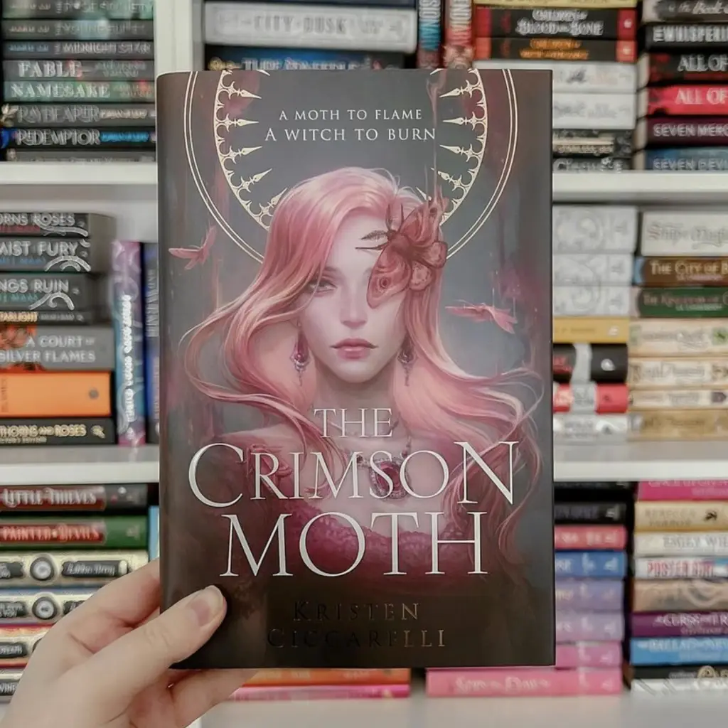 The Crimson Moth by Kristen Ciccarelli — FairyLoot edition